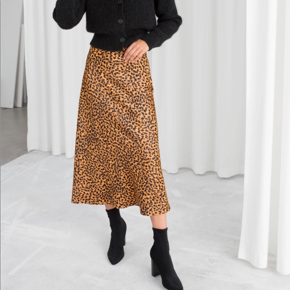 Leopard print maxi skirt (& Other Stories)